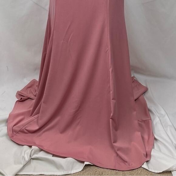 BeryDress Rose Colored Party Event  BalletCore Maxi Dress NWT Size M - Picture 5 of 14